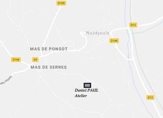 Detailed location map